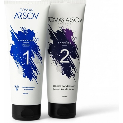 TOMAS ARSOV Sapphire šampon 250 ml + kondicionér 250 ml – Sleviste.cz