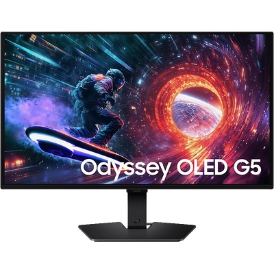 27FG502 27" Odyssey G5 OLED DisplayPort 180Hz / HDMI 144Hz 1 ms 2560x1440 DP HDMI Black (LS27FG500SUXEN)