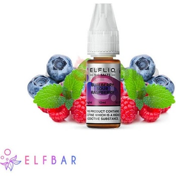 ELFLIQ Blueberry Sour Raspberry 10 ml 20 mg