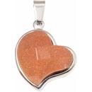 Glare Oceľový prívesok 25