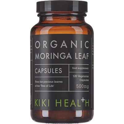 Kiki Health Moringa Leaf Organic 500 mg 120 rostlinných kapslí