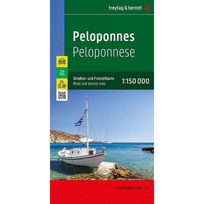 Peloponés 1:150 000 / automapa - freytag&berndt