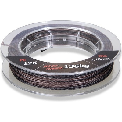 Uni Cat šňůra na návazce Camou X-12 Leader 12X 25m 1,2mm 154kg