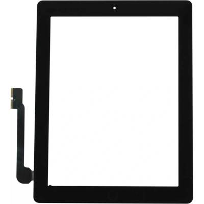 Dotykové sklo pro iPad 4 (černé)