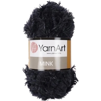 Priadza YarnArt Mink 336 čierna