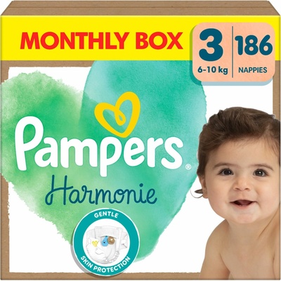 Pampers Harmonie 3 186 ks