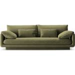 Micadoni Светлозелен кадифен диван 220 cm Torino - Micadoni (MIC_3S_184_F1_TORINO6)