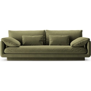 Micadoni Светлозелен кадифен диван 220 cm Torino - Micadoni (MIC_3S_184_F1_TORINO6)