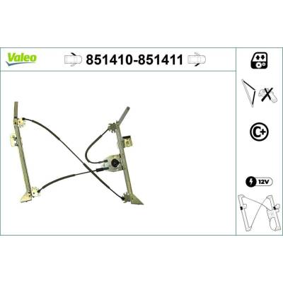 Zvedací zařízení oken VALEO 851410