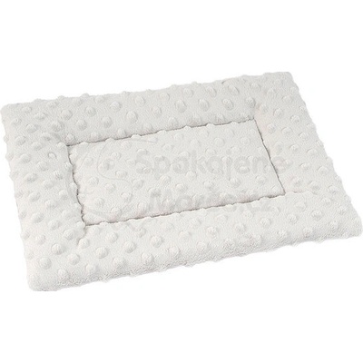 O´Lala pets s.r.o. SUNNY plyšová podložka k ležení stříbrná 37 x 24 cm s