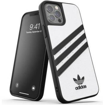 Adidas Кейс Adidas OR Molded PU FW20 за iPhone 12 Pro, черно-бял (KXG0030225)