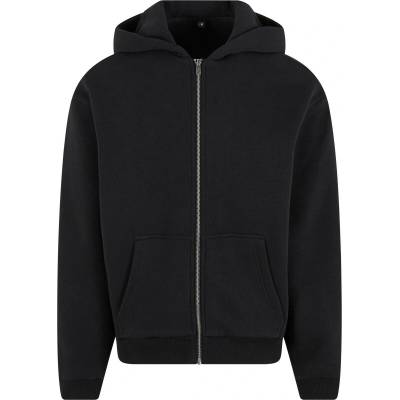 Build Your Brand pánska mikina na zips BY285 Black