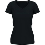 Stedman stretch-t v-neck st9710 / Дамска еластична тениска с v-образно деколте - тъмносиня s (st9710blms)