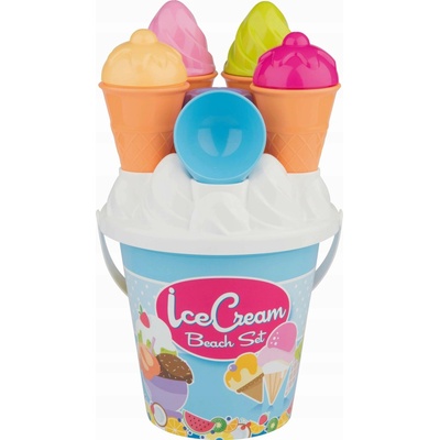 Sada Androni Ice Cream Sand Střední, Modrá