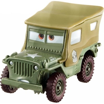 MATTEL CARS PLASTOVÉ AUTÍČKO – SARGE 8 CM OFICIÁLNÍ LICENCE 1:55