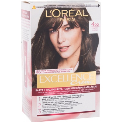 L'Oréal Excellence Creme Triple Protection 400 Brown 48 ml