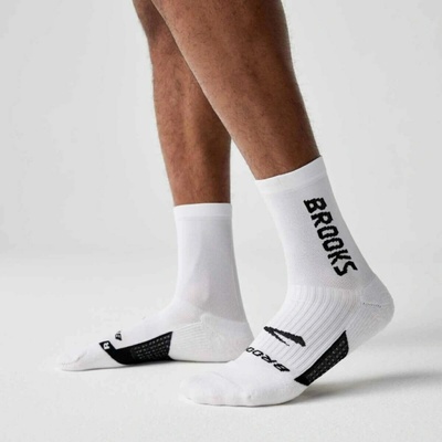 Brooks ponožky Ghost Crew White/Brooks