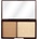 I Heart Revolution Bronze & Glow Mini Chocolate Face Palette Хайлайтер 8gr