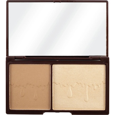 I Heart Revolution Bronze & Glow Mini Chocolate Face Palette Хайлайтер 8gr