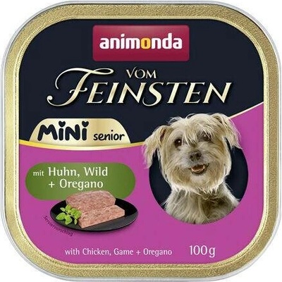 Animonda Vom Feinsten Mini Senior kuře zvěřina oregano 16 x 100 g