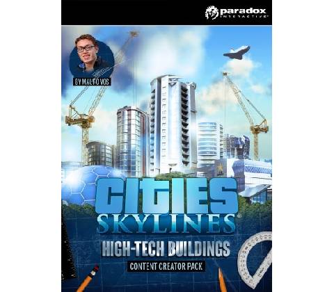 Cities: Skylines - High-Tech Buildings