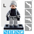 Stavebnice Sluban Sluban B0586L Figurky Policajti a zloději 1 ks