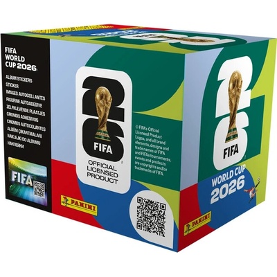 Panini Fifa World Cup 2026 Stickers Box 50 balíčků fotbalových samolepek