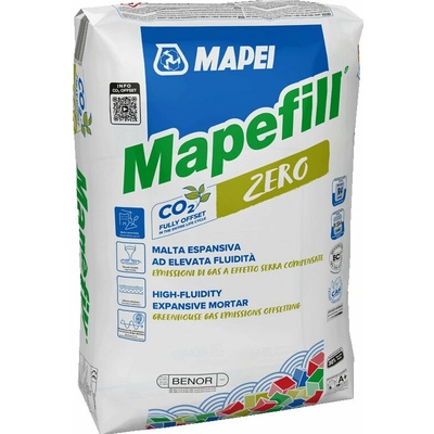 MAPEI Mapefill Zero cementová malta na kotvenie kovových prvkov 25 kg Šedá