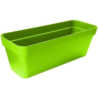 GARDINO truhlík MELROSE 50 cm, , zelený, so zásobníkom na vodu