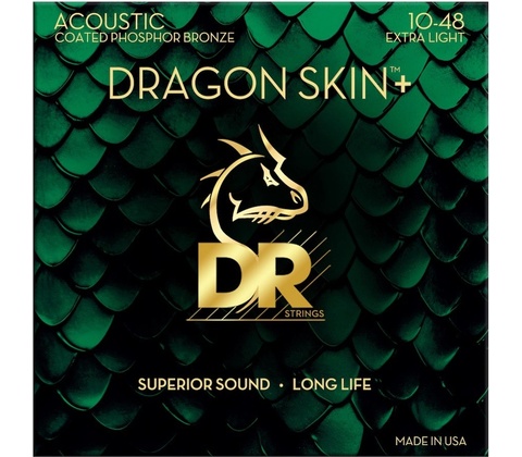 DR Strings Dragon Skin+ DAP-10