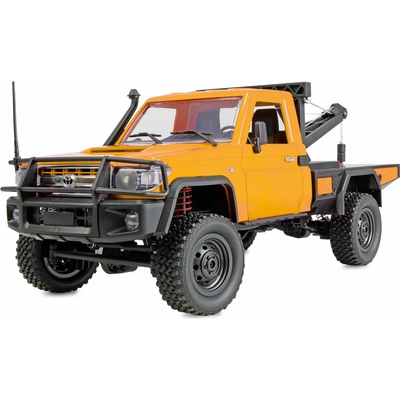 Amewi RC Toyota Land Cruiser Crawler Tow Truck 4WD yellow RTR 1:12
