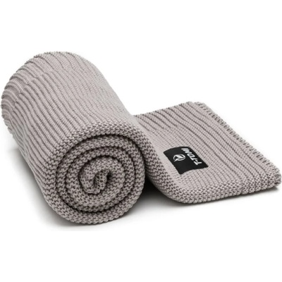 T-Tomi Knitted Blanket Grey Waves плетени одеяла 80 x 100 cm