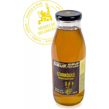 Hradecké delikatesy Levandulový sirup 0,5 l