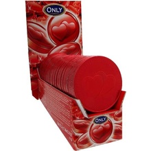 Only Mléčná čokoláda mince srdce 21,5 g