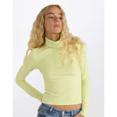 Organic Basics Everyday Turtleneck Elderflower Green