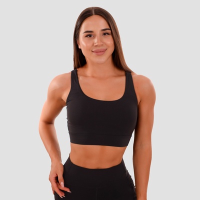 GymBeam Спортно бюстие Cut-Out Black S