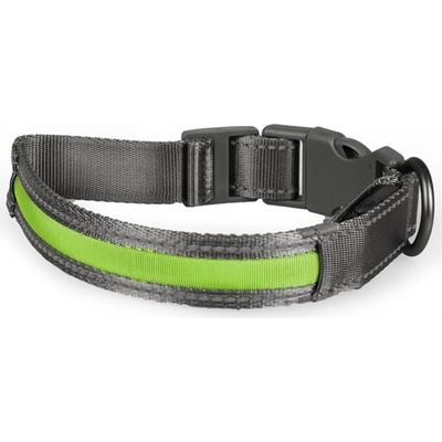 Duvo+ Obojek nylon svítící