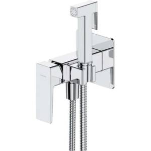 Omnires Parma - Скрита смесителна батерия за биде, с душ, с корпус, хромирана SYSPMBI2CR (SYSPMBI2CR)