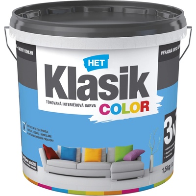 HET Klasik Color modrá, 1,5kg