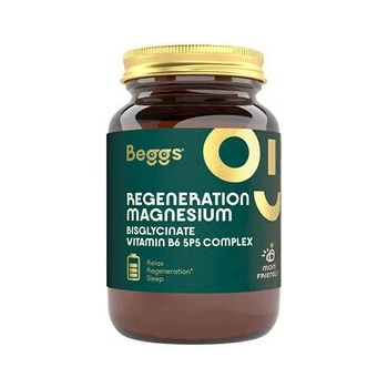 Beggs Magnesium bisglycinate 380 mg + P5P COMPLEX 1,4 mg 60 kapslí