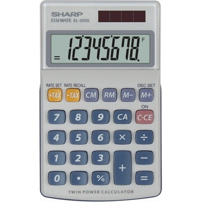 Sharp EL250S šedá