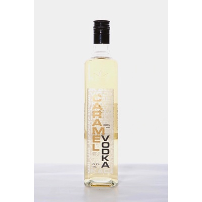 Samaria Ovocný Liehovar Caramel Vodka 38% 0,7 l (čistá fľaša)