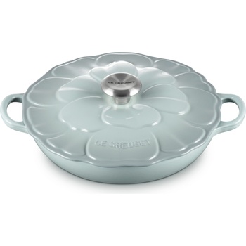 Le Creuset Съд за готвене Gourmet цвете 26 см морска сол (21964267174430)