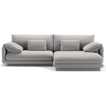 Micadoni Светлосив ъглов диван (десен ъгъл) Torino - Micadoni Home (MIC_RC_211_F1_TORINO5)