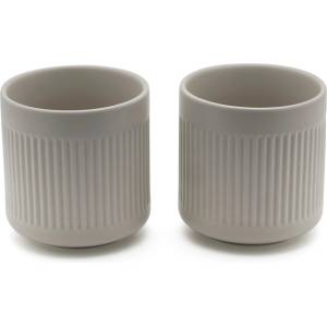 Bredemeijer Сиви порцеланови чаши в комплект от 2 бр. 300 ml Skagen - Bredemeijer (BM147073)