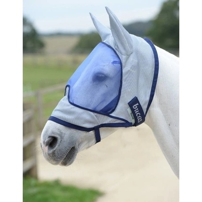 BUCAS Maska proti hmyzu Buzz Off Deluxe silver navy