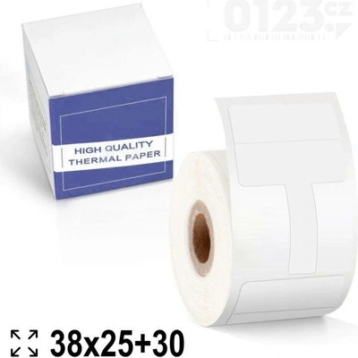 Samolepící štítky TL - na kabely 38x25+30mm, 130ks