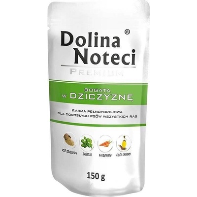 Dolina Noteci Premium s vysokým obsahom zveriny 10 x 150 g