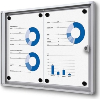 Jansen Display vnitřní vitrína SC XS 2 x A4