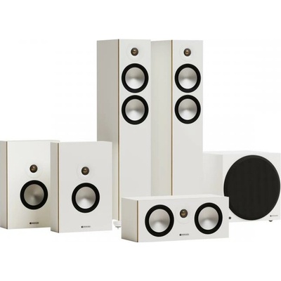 Monitor Audio Bronze 300 5.1 AV System - bílá